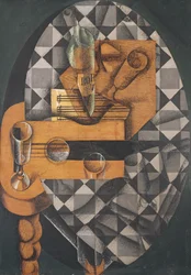 Chitarra, Bottiglia e Bicchiere, 1914